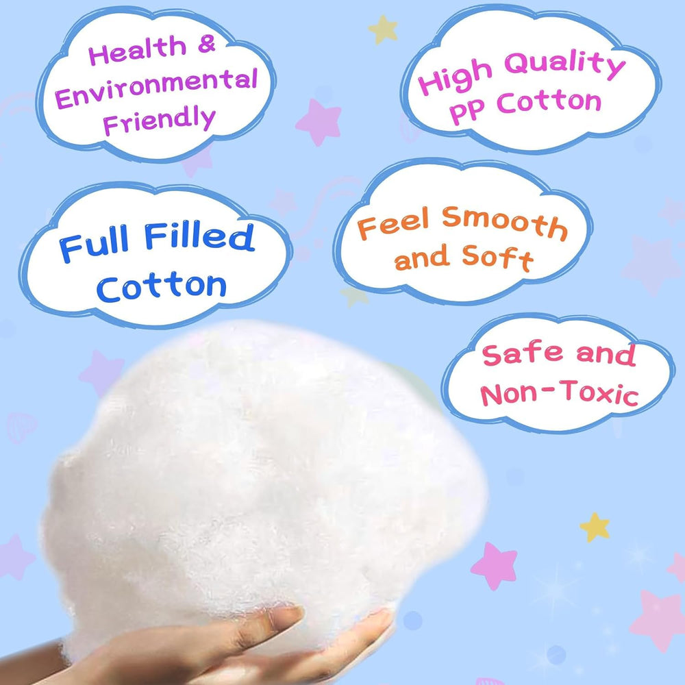 Subao Twinkle Star Pillow adds calm ambience to a kid's room.