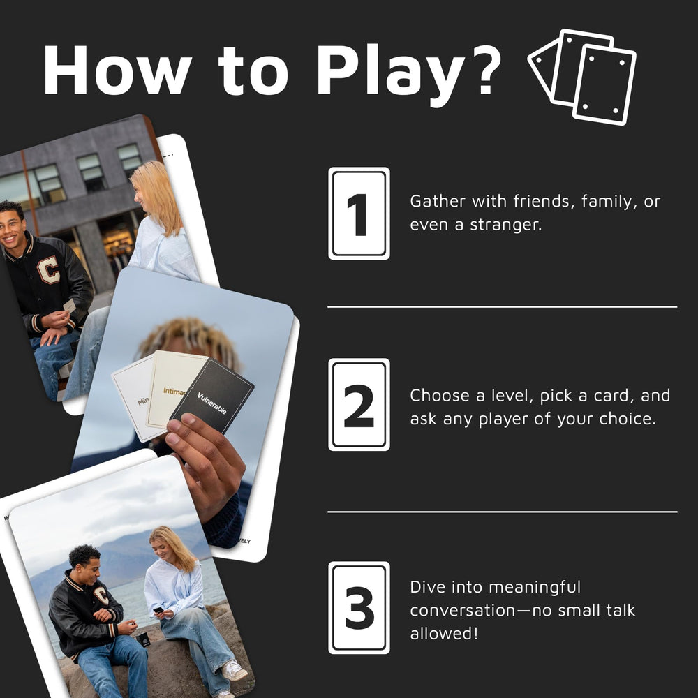 Substance Card Game date night prompts for couples.