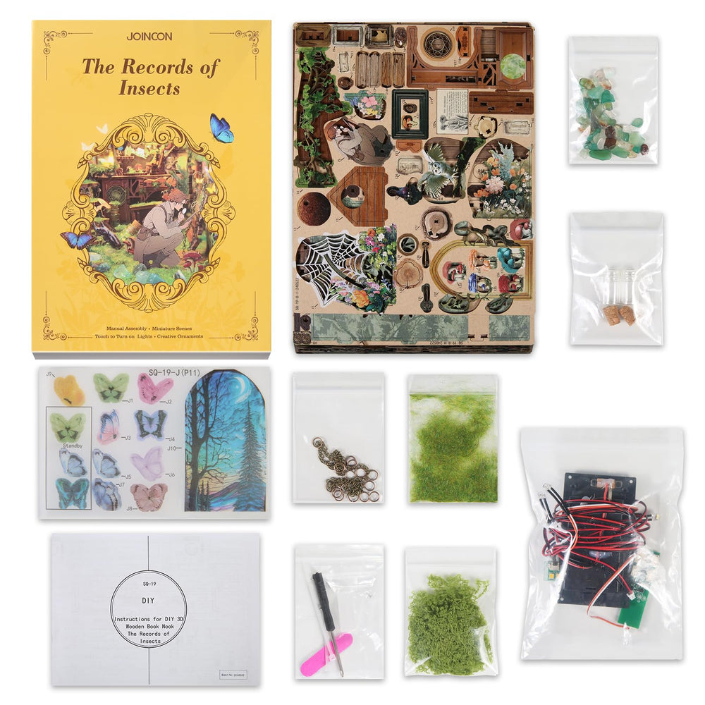 SUDOPOR DIY Book Nook Kit gift-ready packaging for teens and adults