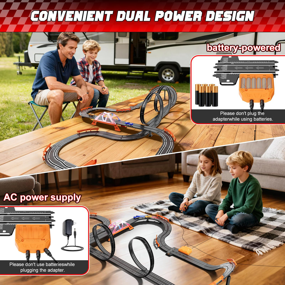 SUFICY lap counter helps monitor progress during races.