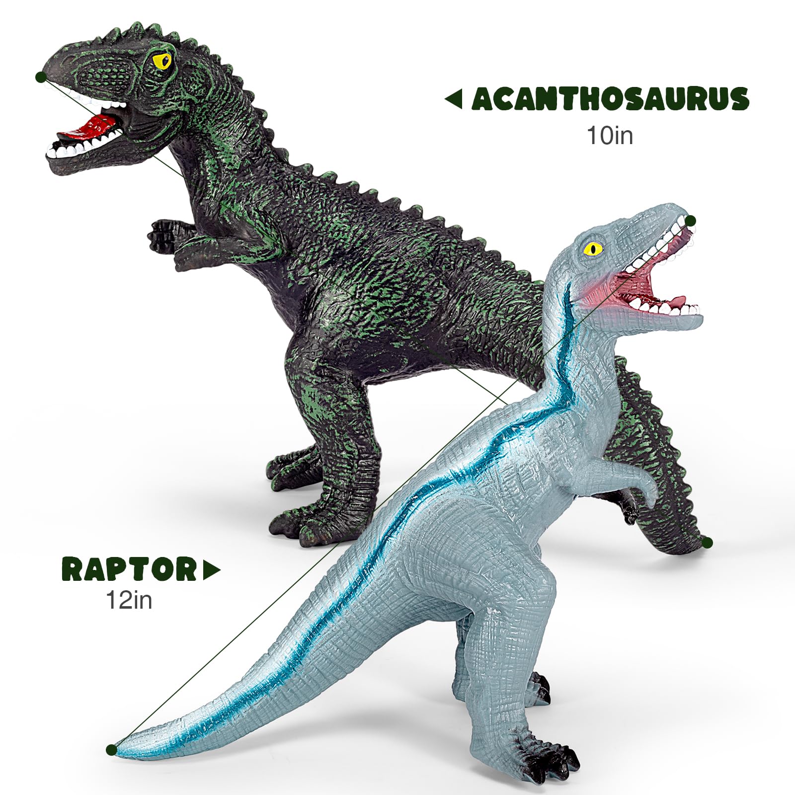 SUGFUT Triceratops toy, sturdy and colorful for shared play sessions.