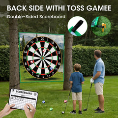 SUGFUT golf chipping game setup visual guide for easy assembly