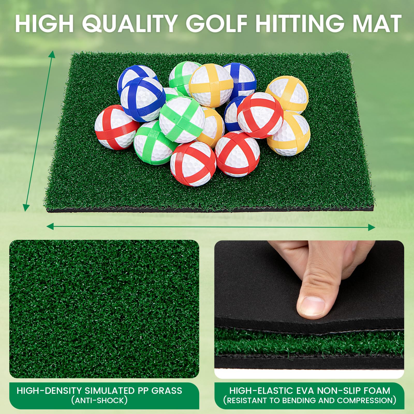 SUGFUT scoreboard for golf chipping game to track scores quickly