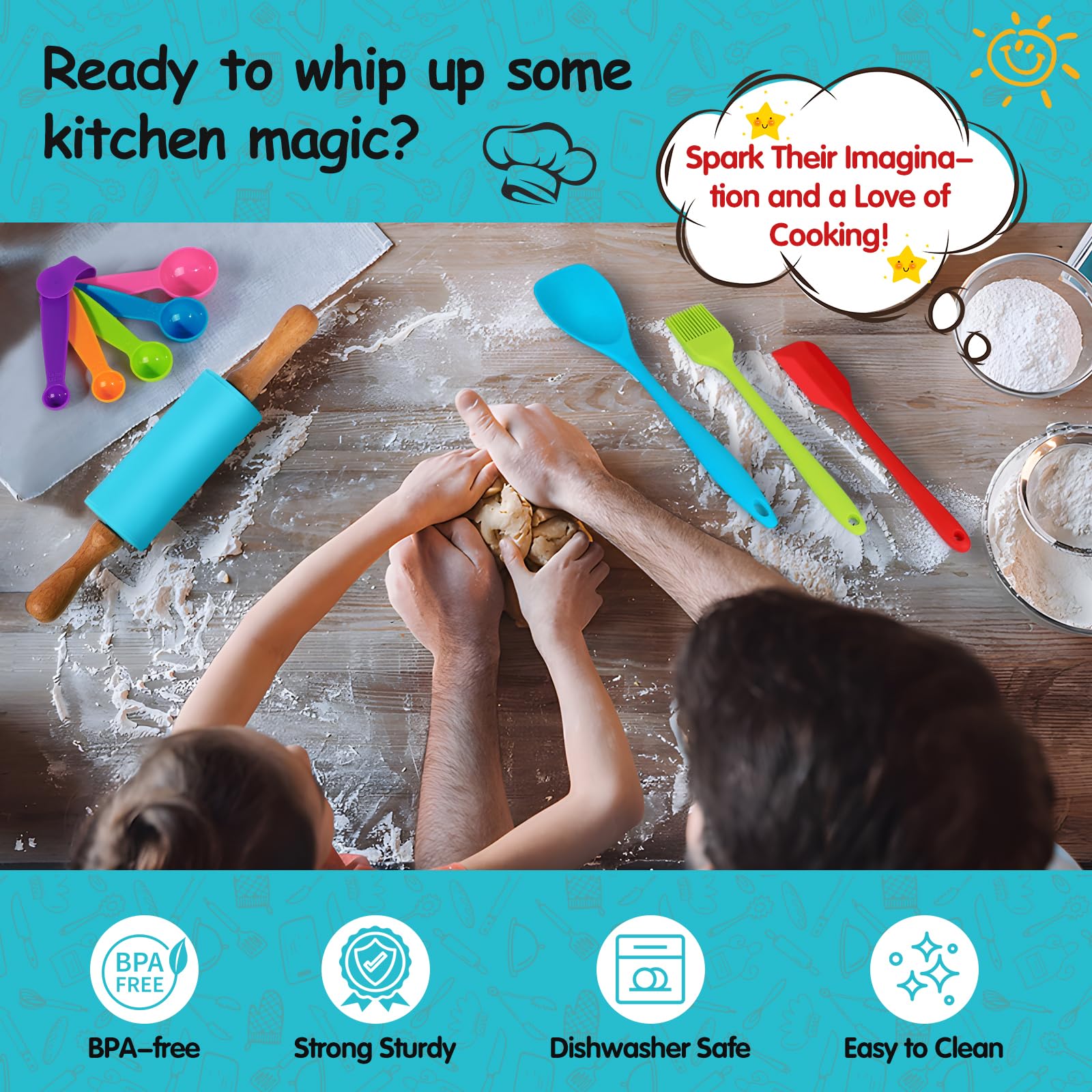 Suhctuptx baking-mats provide a non-stick surface for easy baking