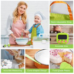 Suhctuptx waterproof apron keeps kids clean during culinary play