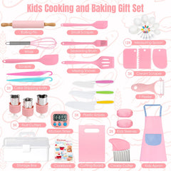 Suhctuptx kids cooking set cookbook guiding simple, tasty activities for budding chefs