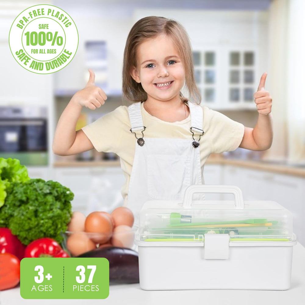 Suhctuptx measuring cups support accurate pretend cooking and learning