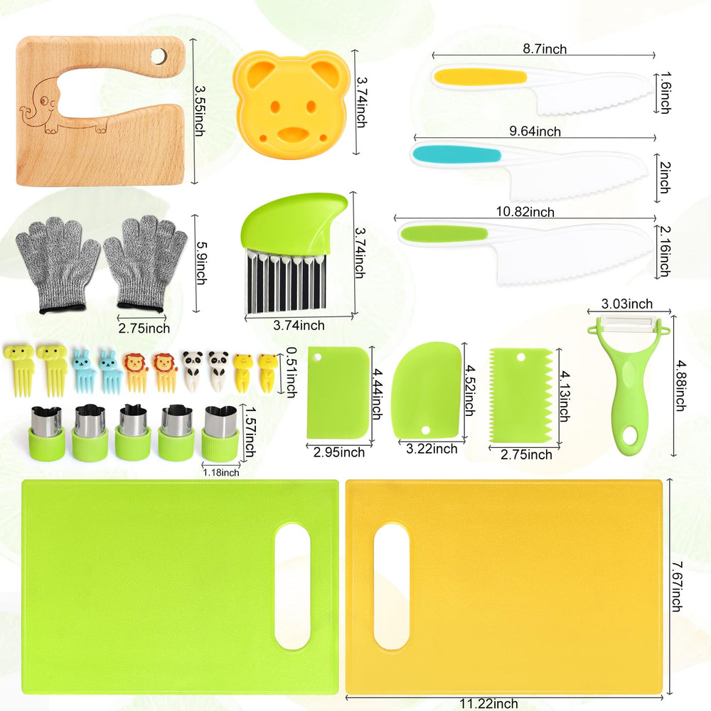 Suhctuptx kids kitchen gloves protect little hands during play.