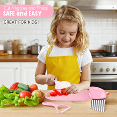 Suhctuptx kids kitchen gloves for extra grip and protection during play cooking