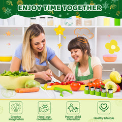Suhctuptx potato slicer knife helps kids slice safely