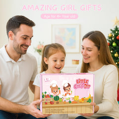 Suhctuptx gift box offers a ready-to-gift cooking set for young chefs.