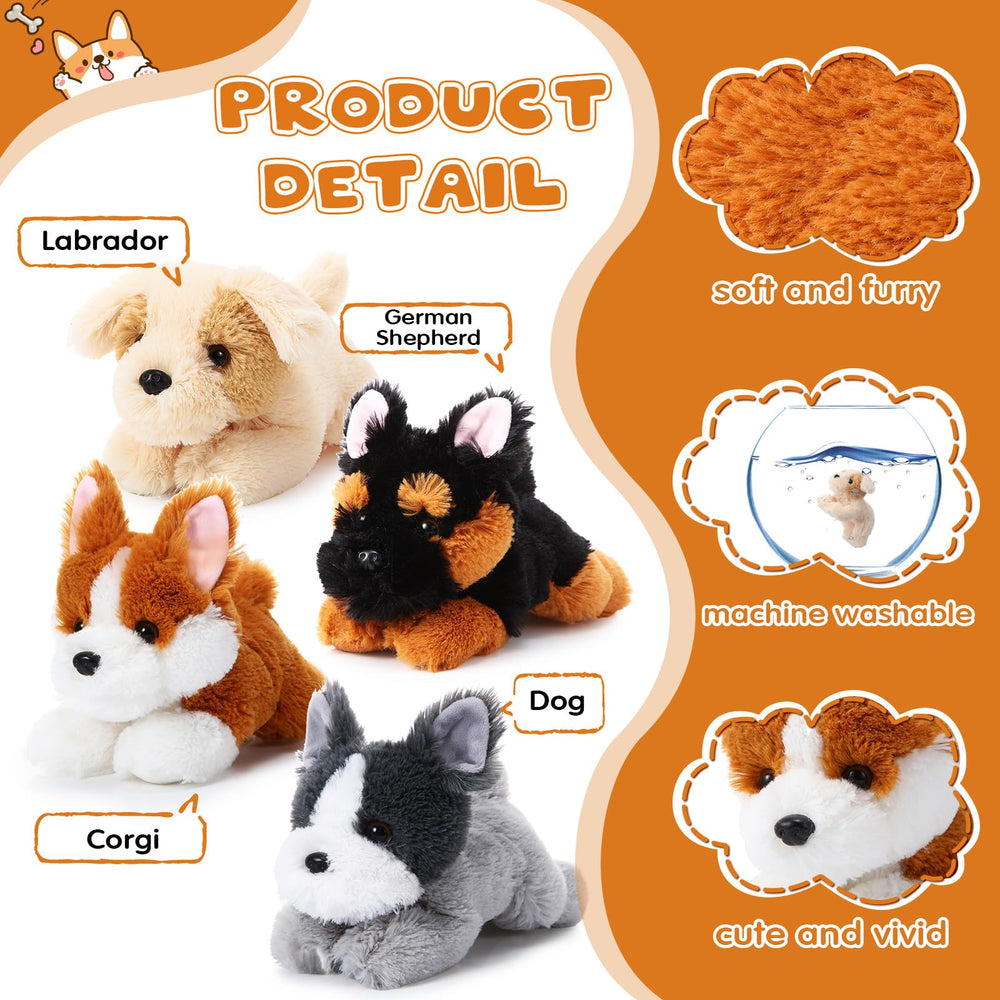 Suilung Golden Retriever plush perfect for bedtime comfort