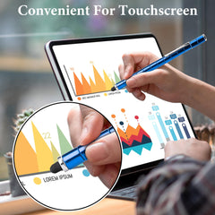 SUKIPIN blue magnetic fidget pen features durable metal construction.