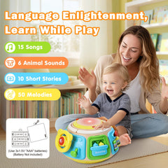 Sumapner cube drum mini driver area designed for imaginative pretend play