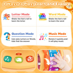 Sumapner Lion ABC toy shows letters A–Z to boost early recognition