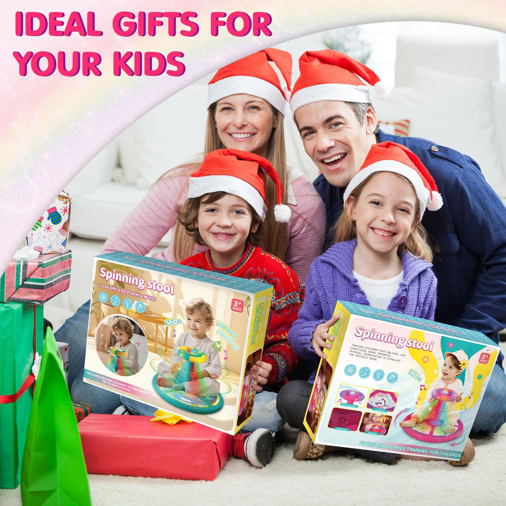 Sumapner Unicorn Sit-and-Spin supports joyful kids playtime moments with family.