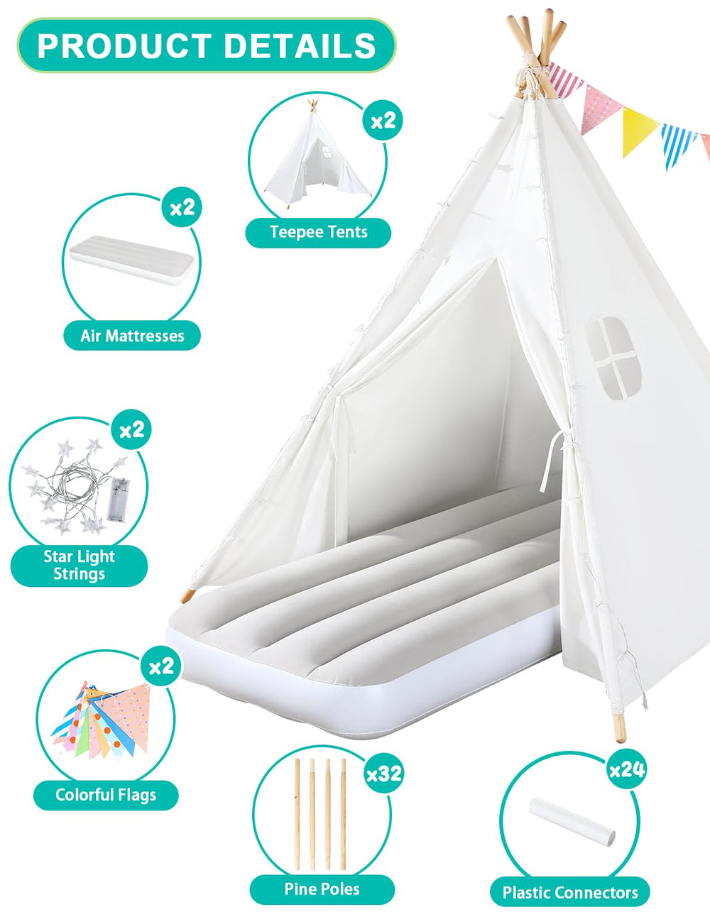 Sumbababy durable polyester fabric and PVC frame ensure safe, lasting tent use.