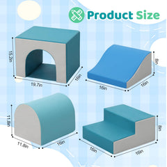Sumbababy indoor climber setup creates a compact play area for early physical development.