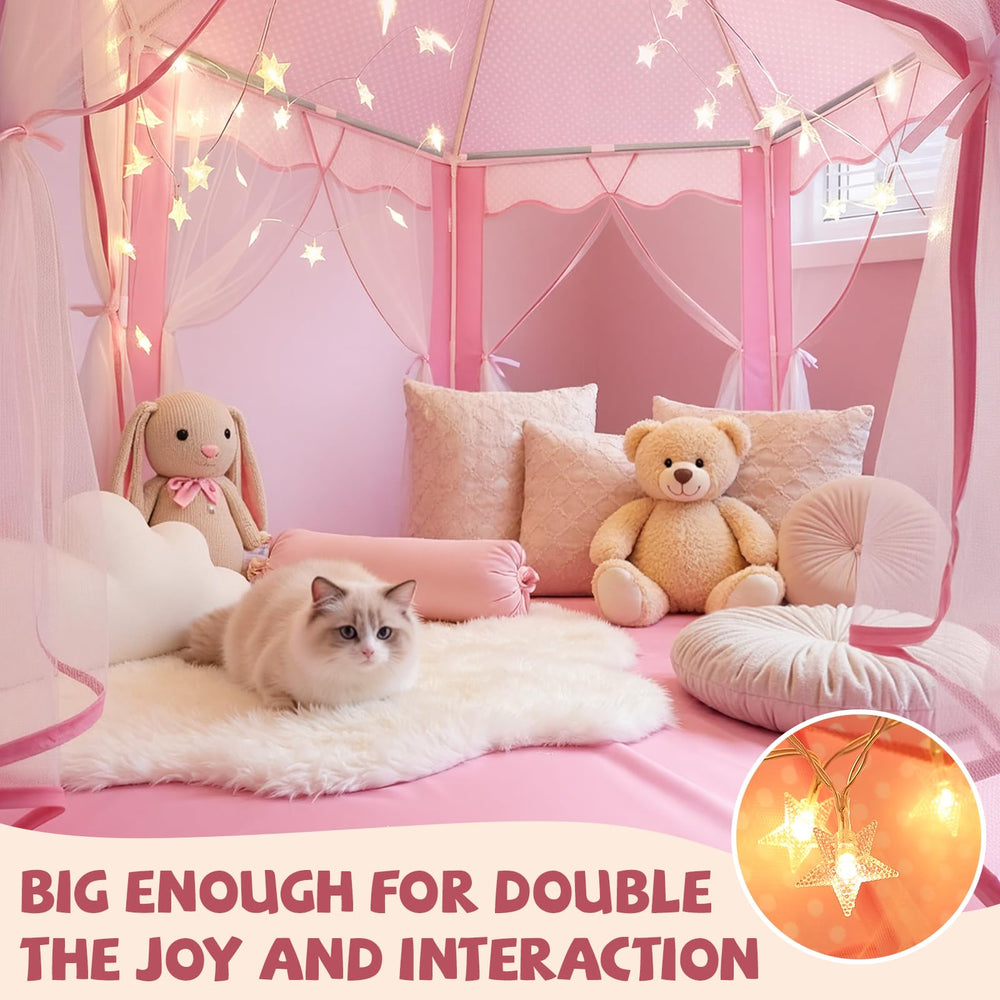 Sumbababy private-space tent creates a cozy nook for reading or rest.