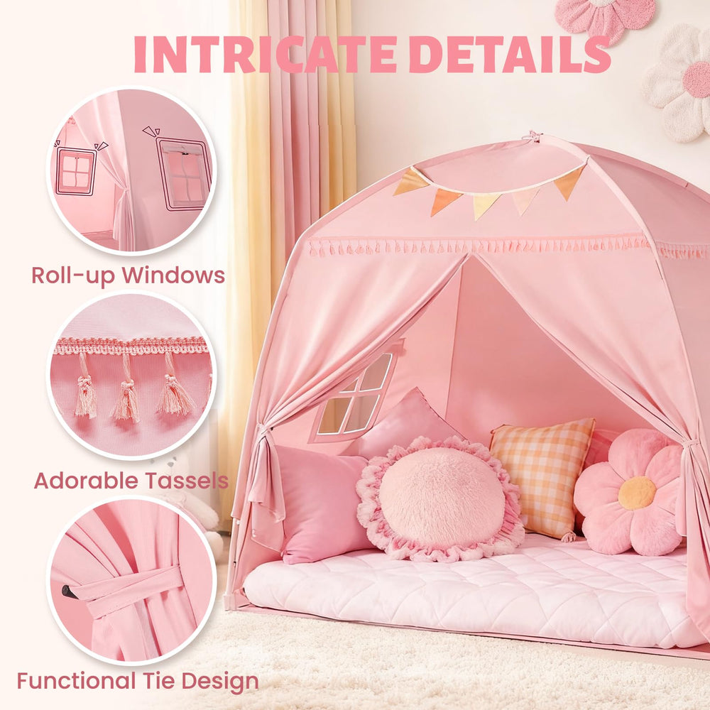 Sumbababy soft polyester fabric offers comfortable touch during playtime