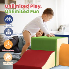 Sumbababy blocks demonstrate versatile indoor playground setup