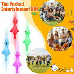 Sumind purple slingshot chickens pack, great for stocking stuffers and parties.