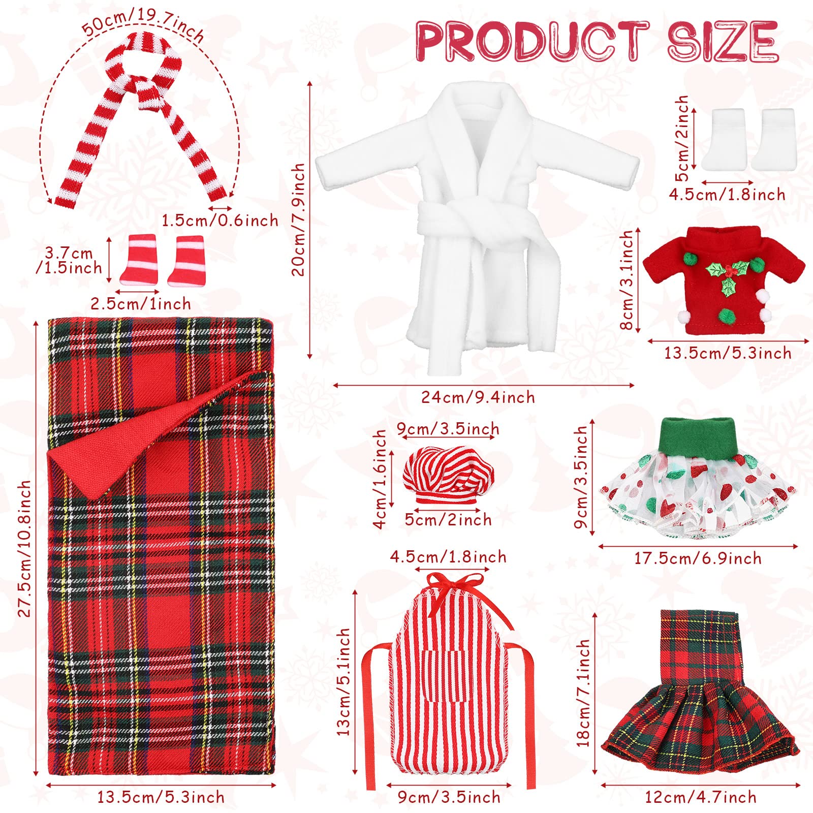 Sumind sleeping bag for Christmas dolls supports imaginative bedtime play