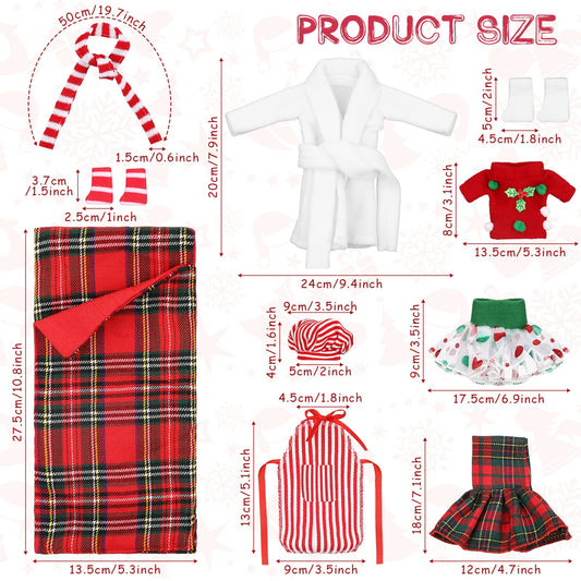 Sumind sleeping bag for Christmas dolls supports imaginative bedtime play