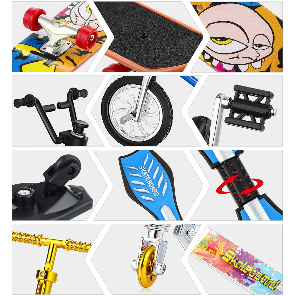 Sumind finger bike blue supports steady finger movement during play.