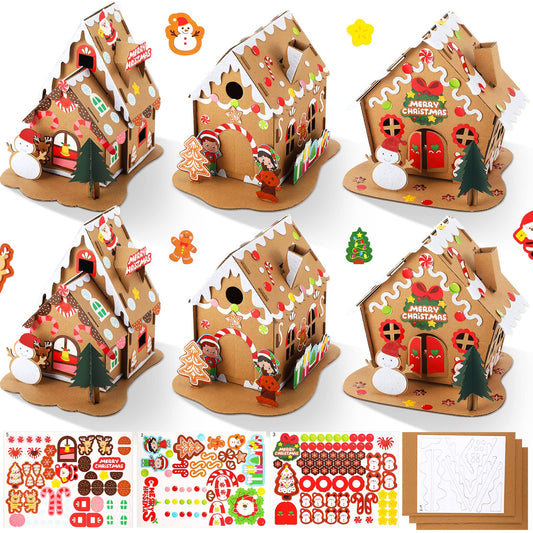 Sumind gingerbread house kit packaging with festive colors ideal for gifting and unboxing