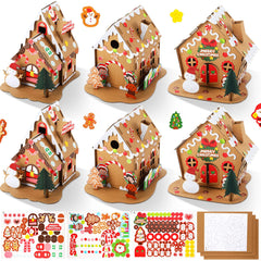 Sumind gingerbread house kit packaging with festive colors ideal for gifting and unboxing