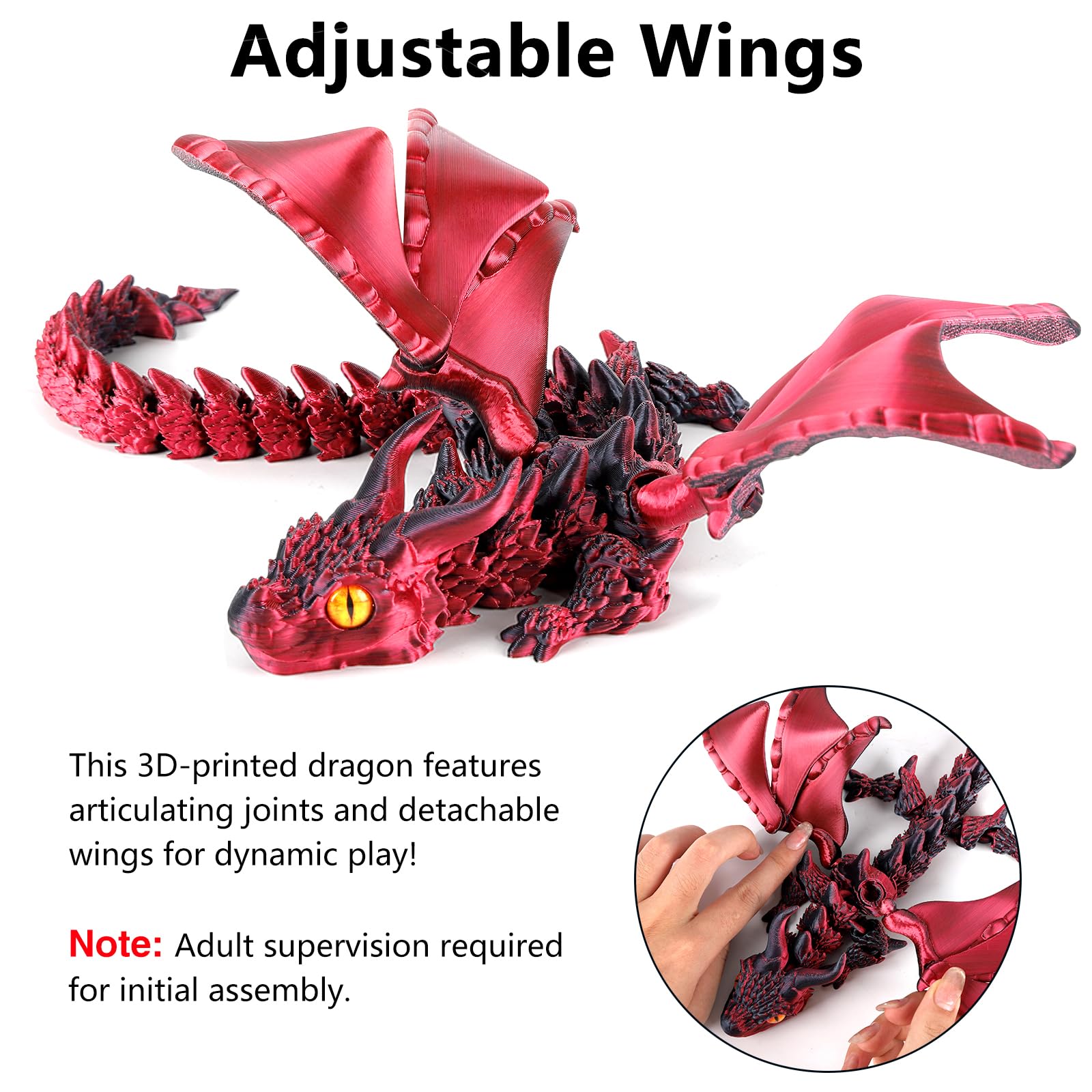 SUMLAND dragon viewed from multiple angles reveals color variation.