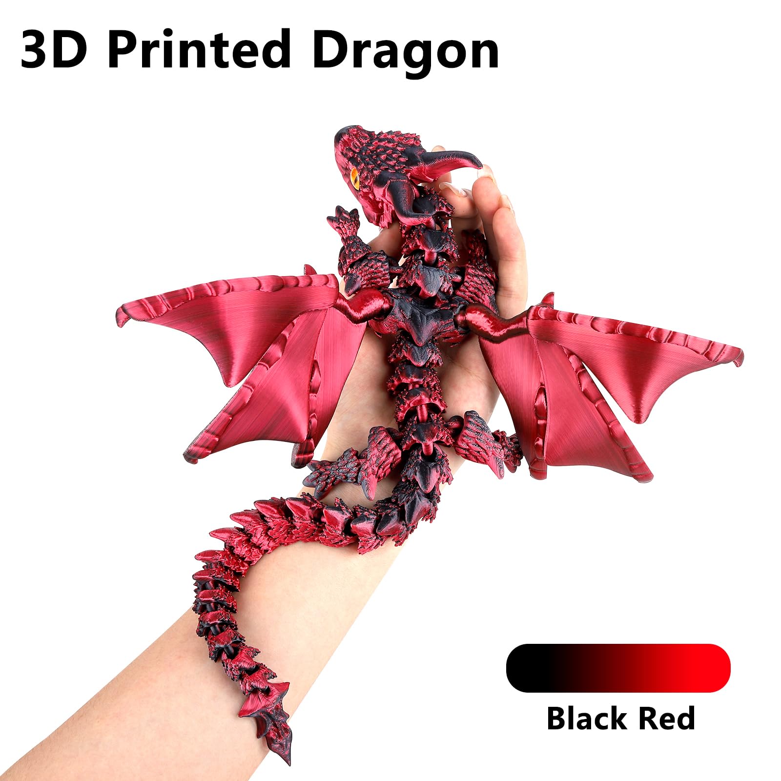 SUMLAND dragon wing assembly close-up for easy customization and display.