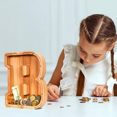 SummiDate dinosaur-shaped piggy bank for playful personalization