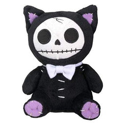 SUMMIT COLLECTION Furrybones Black Cat Mao Mao bow-tie detail, ideal gift for collectors.
