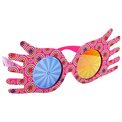 Sun-Staches Luna Lovegood Spectrespecs front view with UV400 protection for sunny days.