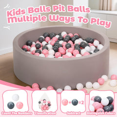 Crush-resistant plastic keeps Suncuber balls durable for indoor and outdoor use