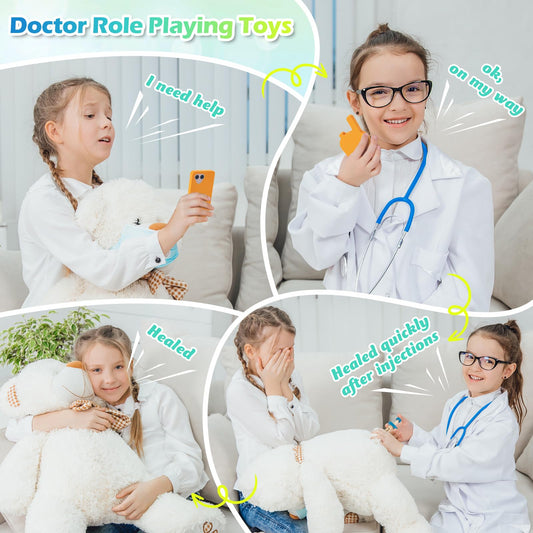 Sundaymot doctor coat and accessories enable toddlers’ role-play scenarios