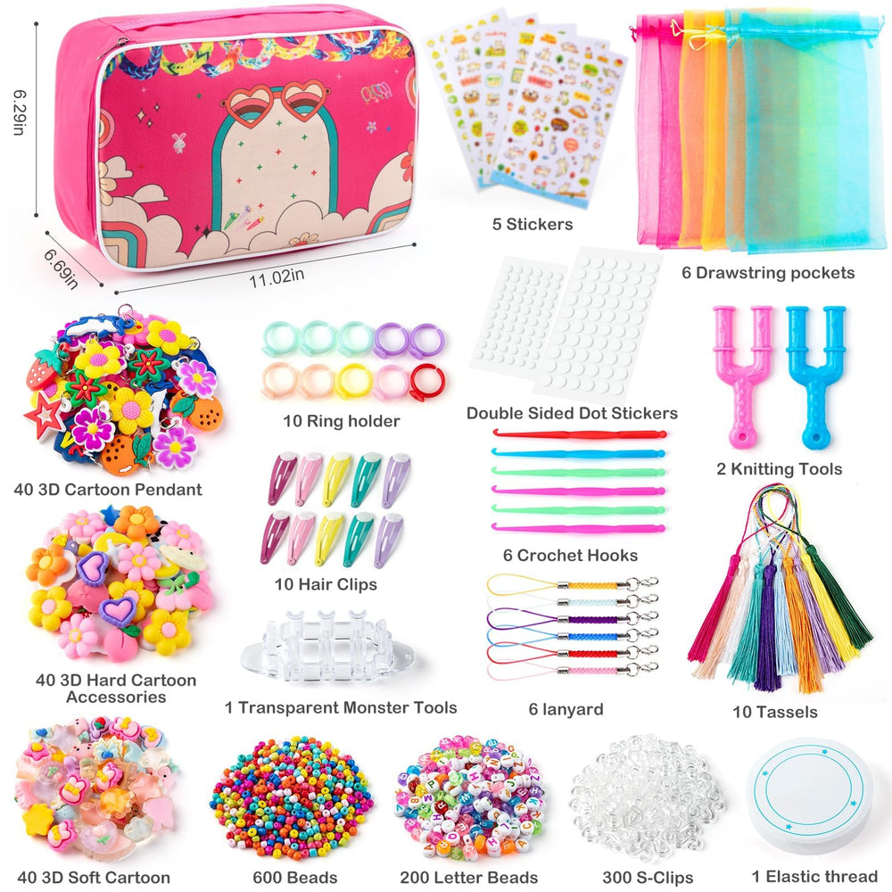 Sundaymot loom bands kit crafting tools for creative exploration