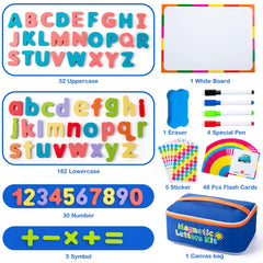 Sundaymot wooden uppercase and lowercase letters support phonics and word building