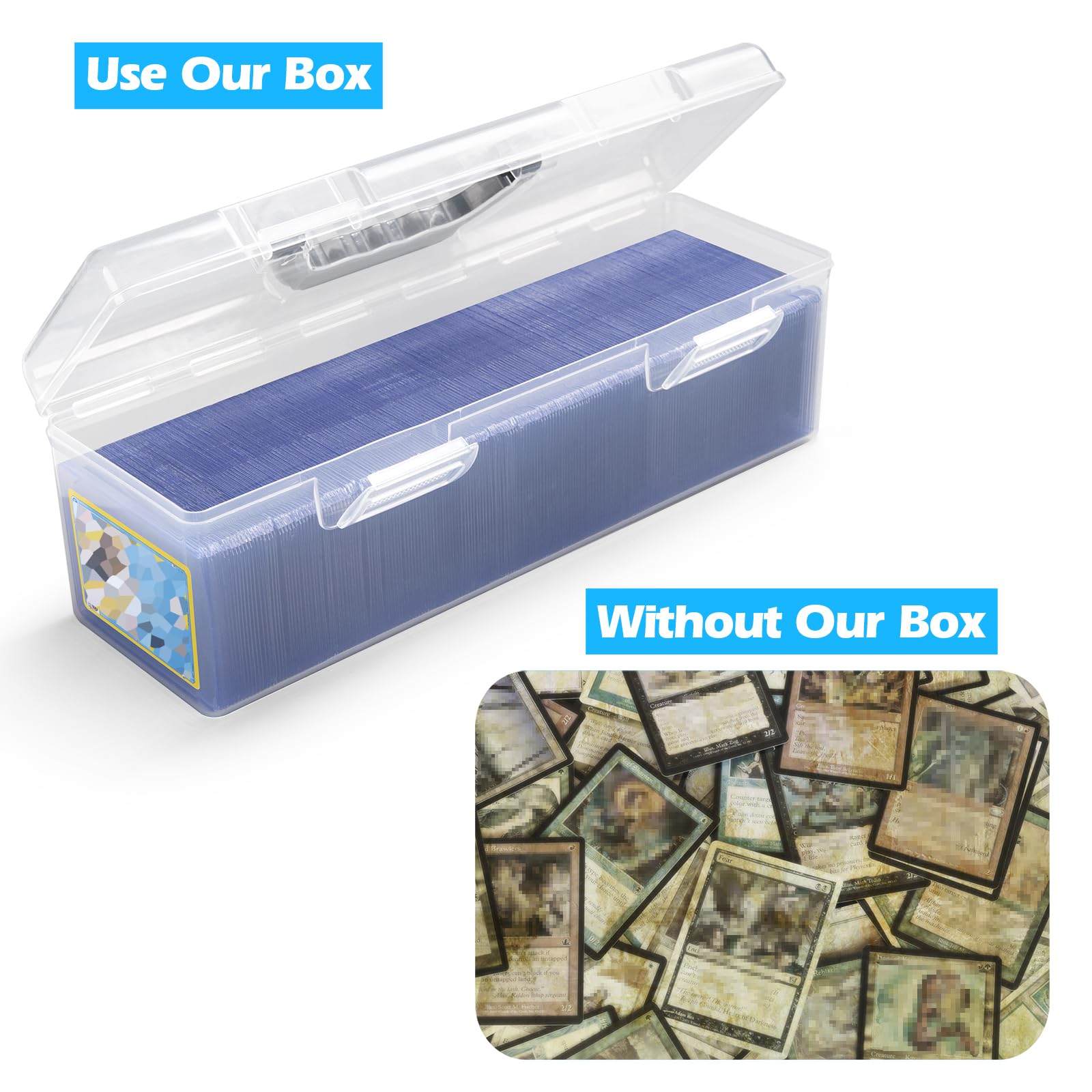 SUNEZLGO portable box with handle and buckles for secure outdoor transport
