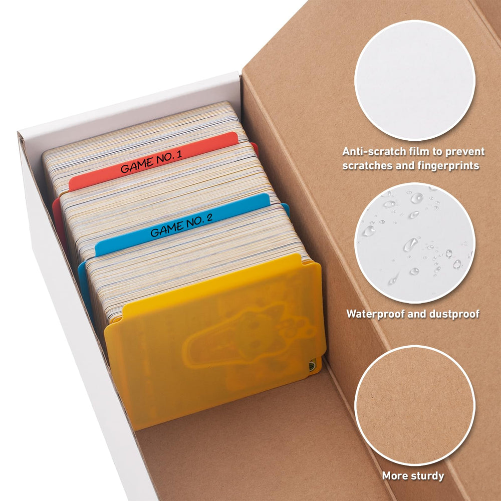 SUNEZLGO waterproof and scratch-resistant cover shields cards from damage