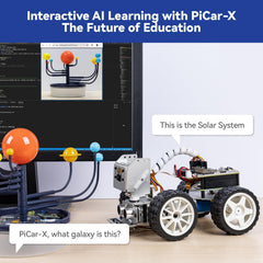 SunFounder PiCar-X chatgpt-4o interaction enables natural conversations for coding exploration.