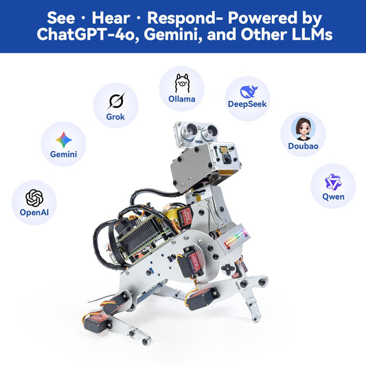 SunFounder PiDog camera enables real-time FPV and interactive exploration