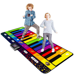 Sunlin 6ft floor piano mat with 24 keys encourages active, creative play.
