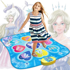 SUNLIN Frozen theme dance mat for kids' active play and party fun.