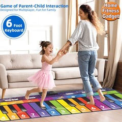 Sunlin anti-slip back design keeps little dancers safe during energetic play.