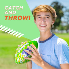 Sunlite Sports Waterproof Football ships uninflated and travels easily.