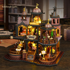 SUNNINO Edinburgh Castle premium materials, authentic textures for build appeal.