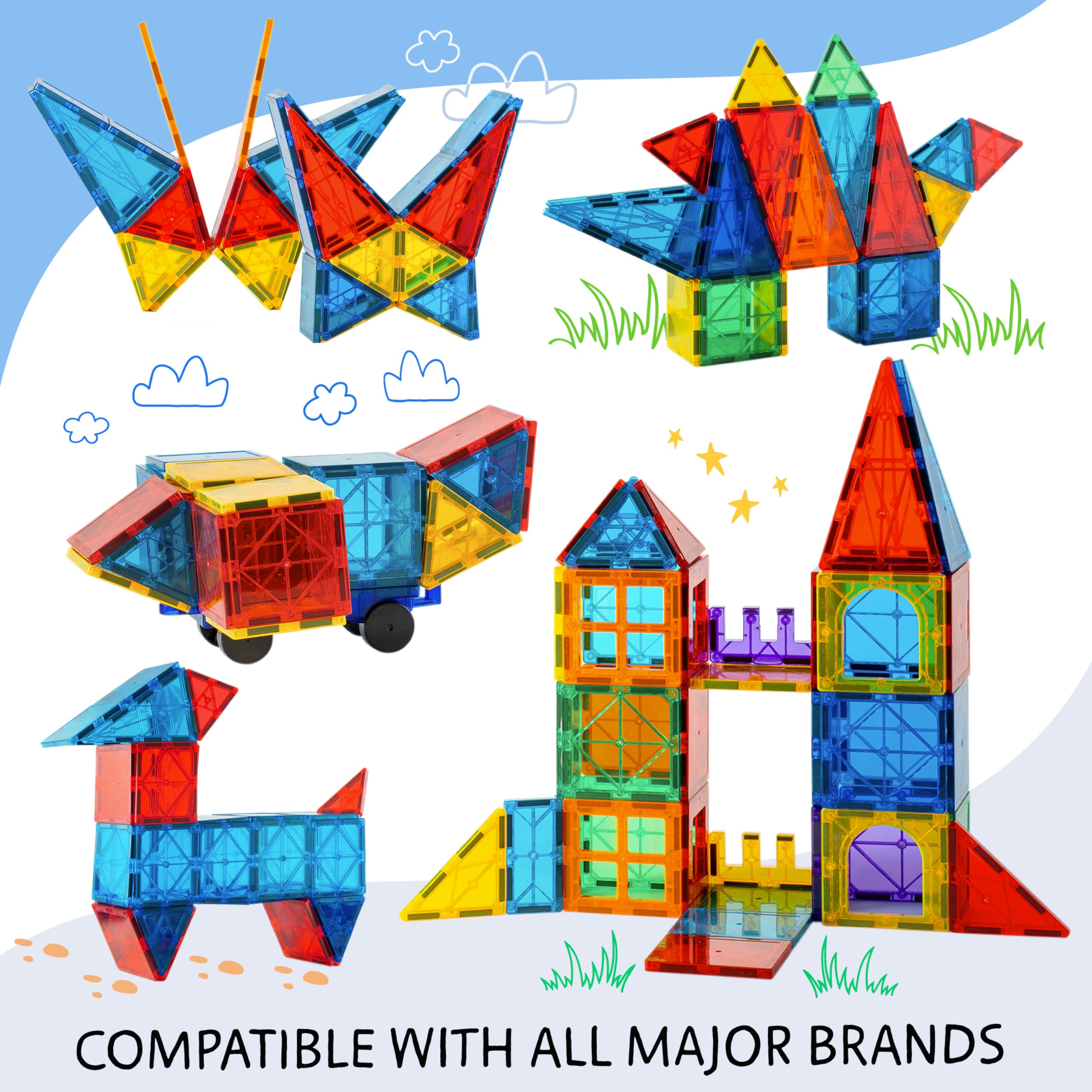 Sunny Auntie strong magnets support large, tall structures and stability